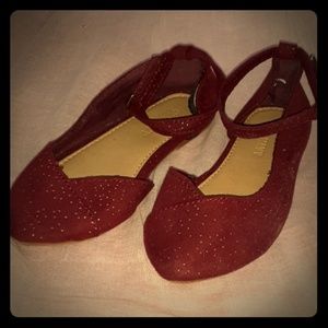 Toddler girl holiday flats